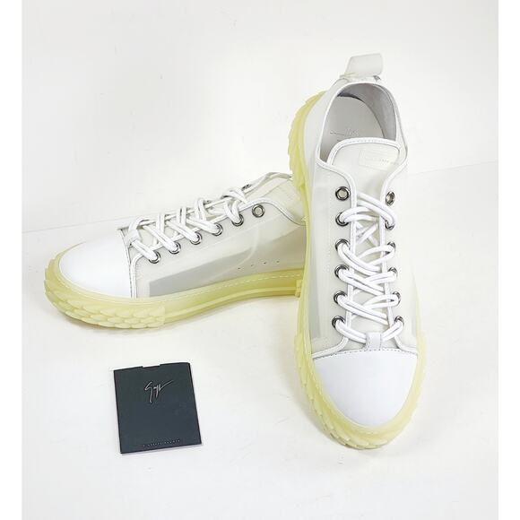 GIUSEPPE ZANOTTI Rubber Sneakers US10 UK9 EU43 Zip Detail Made in Italy main image 13